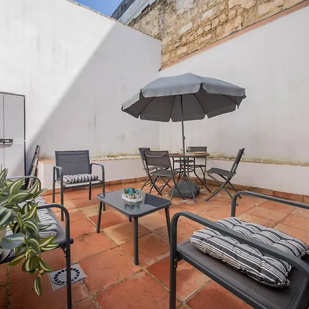 公寓 Wehostcostaluz Jerez Centro Con Terraza Privada 赫雷斯